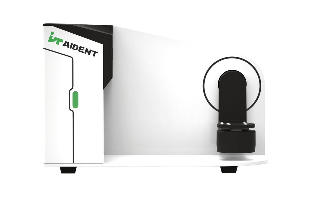 Aident AI-S3 labscanner - zijaanzicht wit