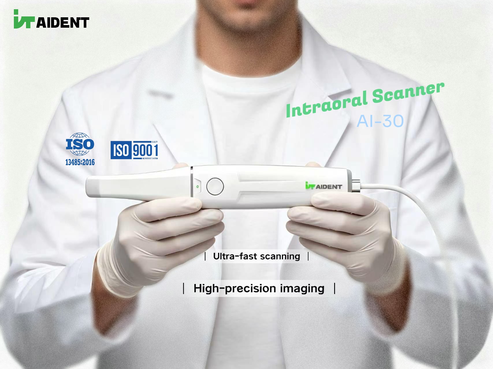 Aident AI-30 in gebruik door tandarts