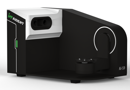 Aident AI-S9 labscanner - 3/4 vooraanzicht