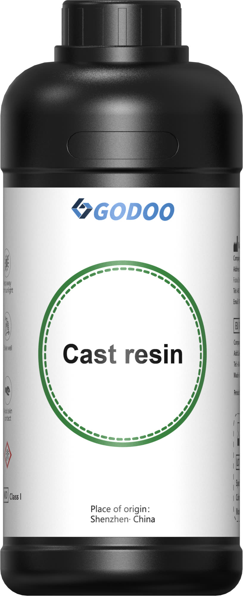 Godoo Cast Resin fles