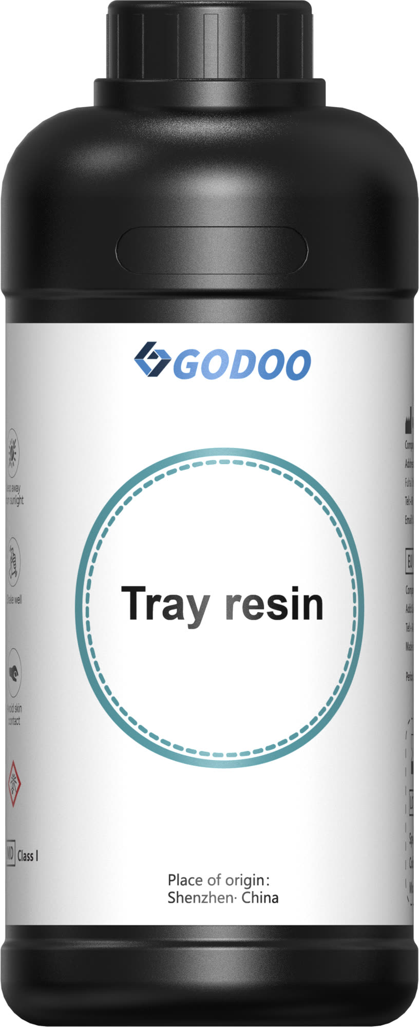 Godoo Tray Resin fles