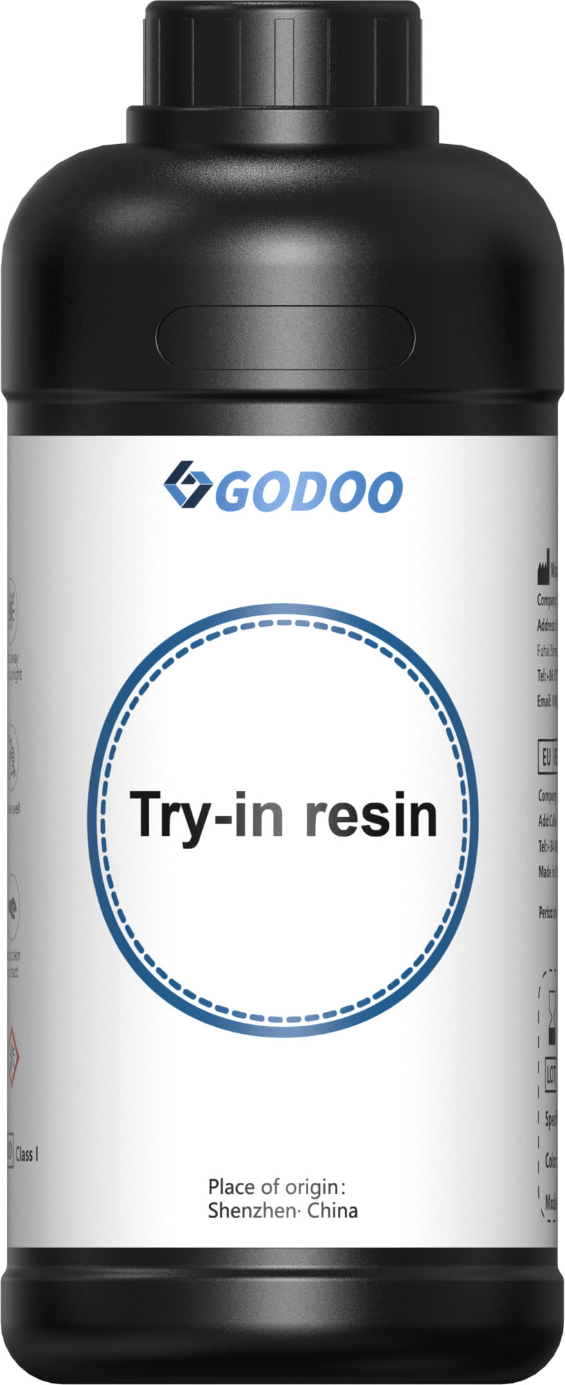 Godoo Try-in Resin fles